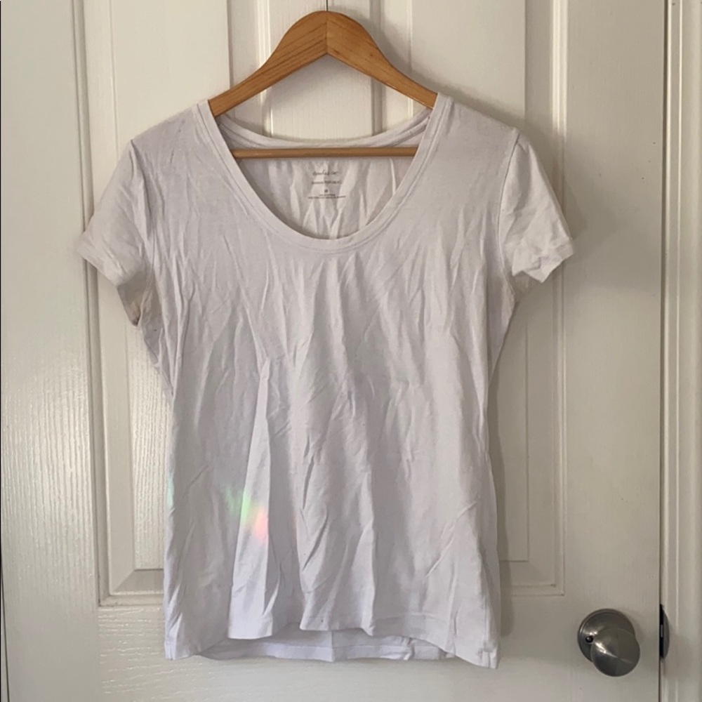 White Banana Republic shirt